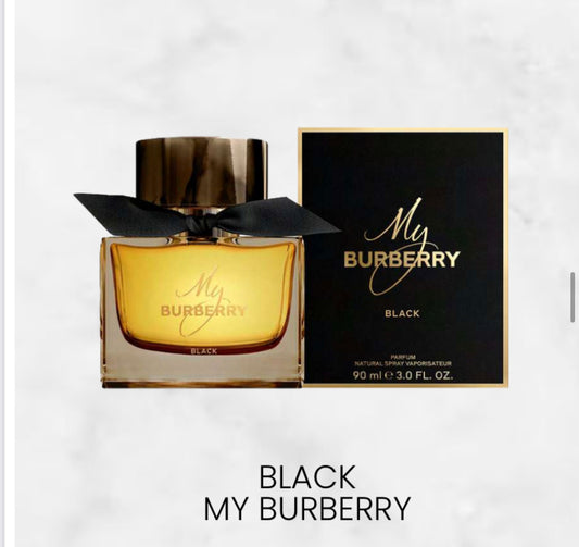 BLACK MY BURBERRY