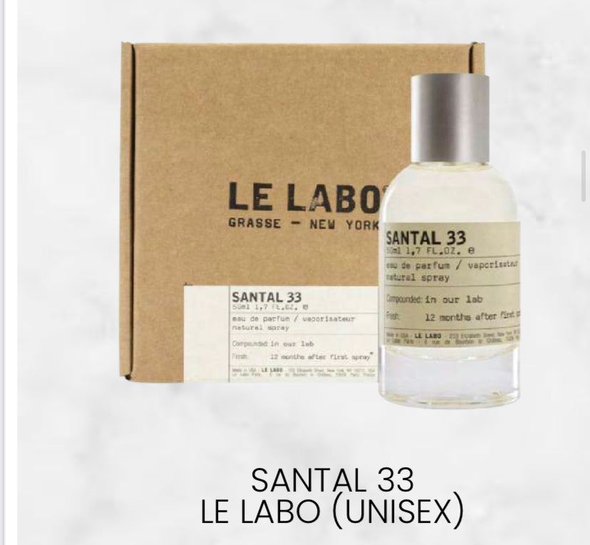 SANTAL 33 LE LABO